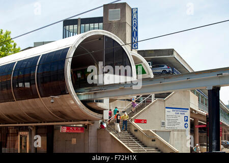 Monorail Station, Sydney, NSW, New South Wales, Australia Stock Photo