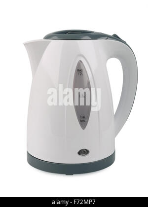 electric kettle isolated on white background Stock Photo