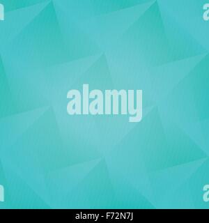 3d regular shapes mosaic. blue paper texture. vector geometric background design Stock Vector