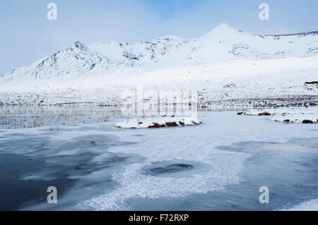 Beinn Eighe in winter - Torridon, Ross-shire, Scotland. Stock Photo