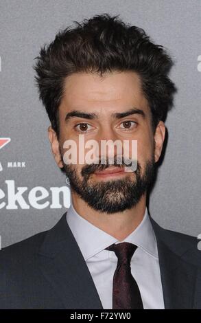 Hamish Linklater at arrivals for THE BIG SHORT Premiere, Ziegfeld Theatre, New York, NY November 23, 2015. Photo By: Kristin Callahan/Everett Collection Stock Photo