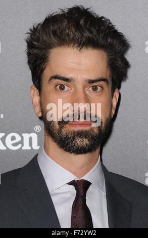 New York, NY, USA. 23rd Nov, 2015. Hamish Linklater at arrivals for THE BIG SHORT Premiere, Ziegfeld Theatre, New York, NY November 23, 2015. © Kristin Callahan/Everett Collection/Alamy Live News Stock Photo