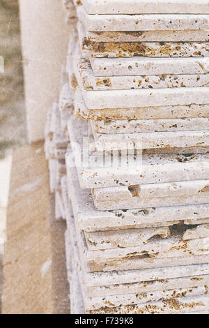 pile of cement brick block Stock Photo - Alamy