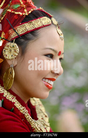 Tribal woman, sikkim, india, asia, mr#786 Stock Photo
