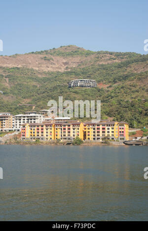 Dasve lake, lavasa, pune, maharashtra, india, asia Stock Photo