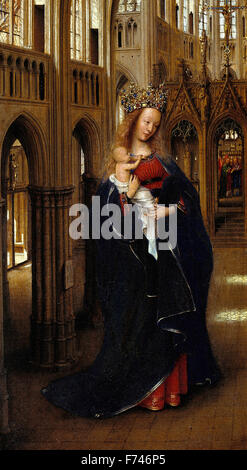 Jan Van Eyck - The Madonna in the Church Stock Photo