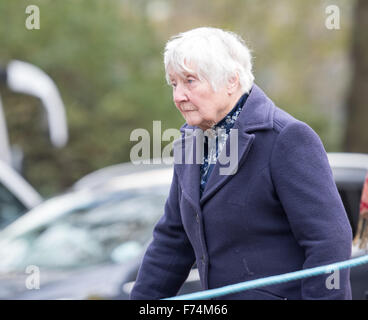 London, 25th November, 2015, Shirley Vivian Teresa Brittain Williams, Baroness Williams of Crosby, on her way to the House of Lords, London UK Credit:  Ian Davidson/Alamy Live News Stock Photo