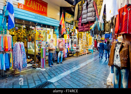 Monastiraki flea market, Athens, Greece Stock Photo