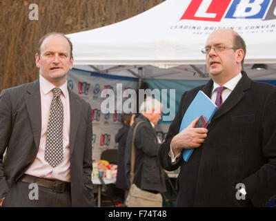 Westminster London,UK. 25th November 2015.  UKIP  MP Douglas Carswell (Left) and former MP Mark Reckless give their reaction after Chancellor George Osborne delivered his autumn statement spending review Credit:  amer ghazzal/Alamy Live News Stock Photo