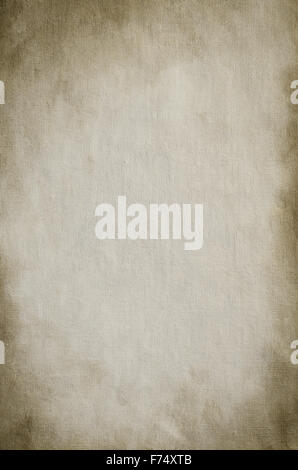 grey painted artistic canvas background texture Stock Photo