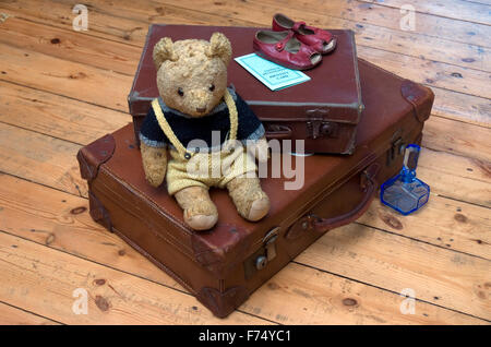 Travel in the 1940s Stock Photo