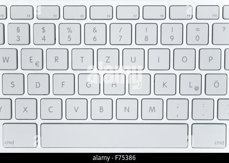 Modern Laptop Keyboard Stock Photo