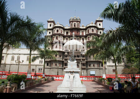 Rajwada Palace, Holkar palace, Indore palace, Kajuri Market, Indore, Madhya Pradesh, India, Asia Stock Photo