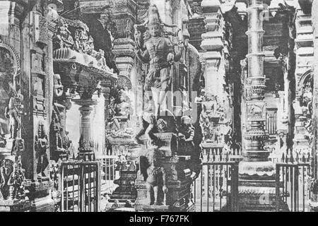 illustration of Meenakshi Amman Temple of Madurai, Tamil Nadu. Download a  Free Preview or High Quality Adobe Ill… | Mandala design art, Temple art,  Ancient drawings