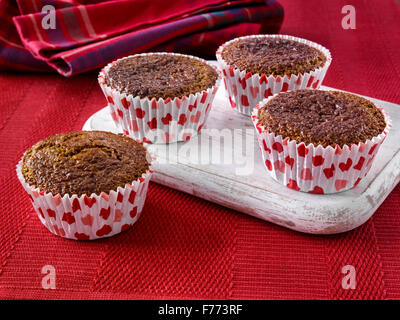 Oat bran muffins Stock Photo