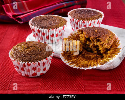 Oat bran muffins Stock Photo