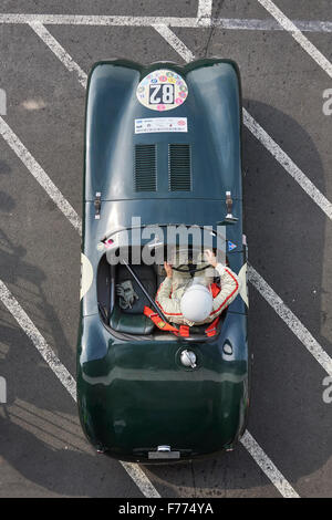 Jaguar C-Type, 1954, two-seat racing car until 1961, 43.AvD-Oldtimer Grand Prix 2015 Nürburgring race track, Nürburg Stock Photo