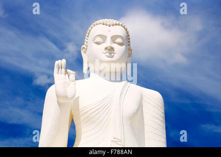 Sri Lanka - Mihintale Temple, Big Buddha statue, UNESCO World Heritage Site Stock Photo