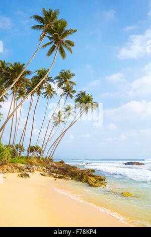 Sri Lankan coast - Koggala near Galle, Asia Stock Photo