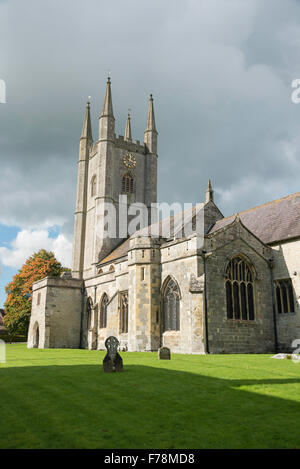 Parish Church of St Michael The Archangel, Church Street, Mere, Wiltshire, England, United Kingdom Stock Photo