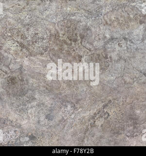 Grey travertine natural stone texture background. Approximately 6 by 6 foot area. Stock Photo