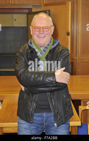 Photocall for the movie 'Erich Mielke - Meister der Angst' about former East German secret police chief Erich Mielke at his actual office.  Featuring: Kaspar Eichel Where: Berlin, Germany When: 27 Oct 2015 Stock Photo