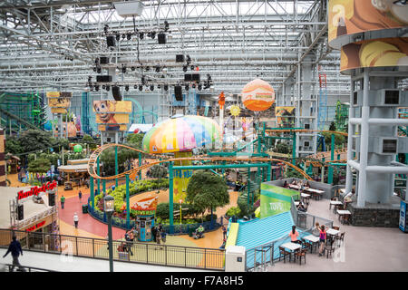 Nickelodian Universe, Mall of America, Minneapolis, Minnesota, USA. Stock Photo