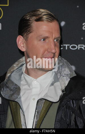 London, UK, 26 November 2015, Christopher Raeburn attends Fashion Finds the Force based on Star Wars: The Force Awakens at Selfridges Old Hotel. Credit:  JOHNNY ARMSTEAD/Alamy Live News Stock Photo