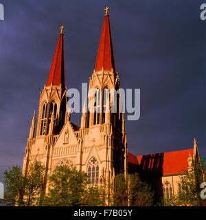 cathedral of st. helena in helena, montana Stock Photo