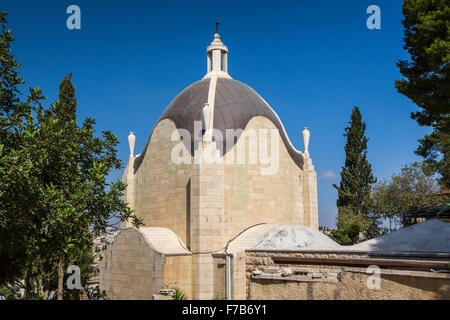 The Dominus Flevit Church on the Mount of Olives in Jerusalem, Israel, Middle East. Stock Photo