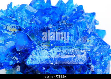 Chalcanthite mineral Stock Photo