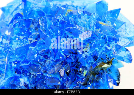 Chalcanthite mineral Stock Photo