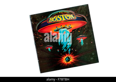 Boston is the eponymous debut studio album by Boston-based American rock band Boston. It was released in 1976. Stock Photo