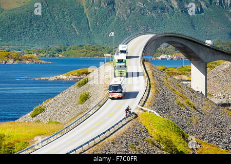 The Atlantic Road More Og Romsdal, Norway Stock Photo - Alamy