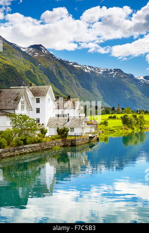 Oldedalen valley, Norway Stock Photo