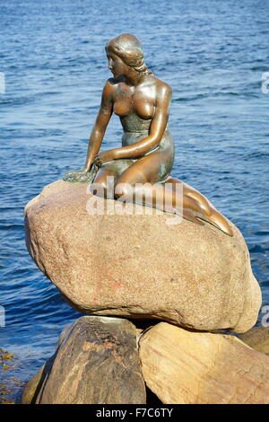 The Little Mermaid Statue, Copenhagen, Denmark