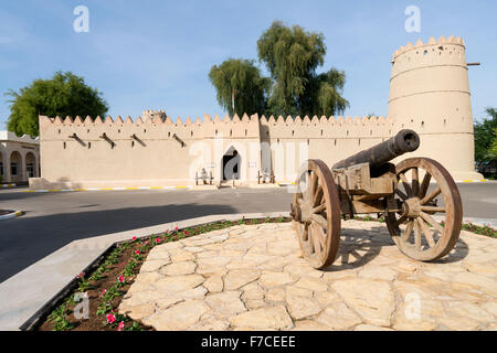 Sultan Bin Zayed Fort beside National Museum at Al Ain United Arab Emirates Stock Photo