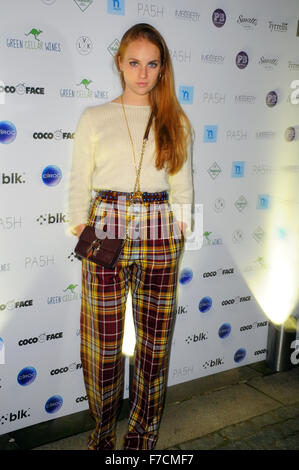 London, UK, 27 November 2014, Elena & Dasha & Yulia Pashevkina attends ...