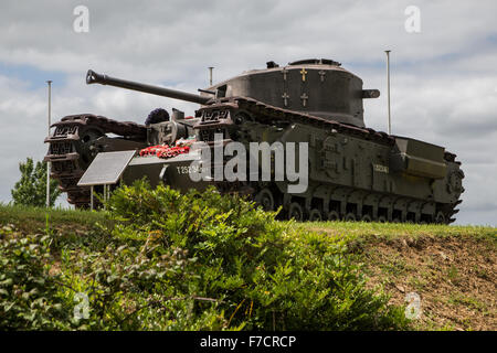 Hill 112 Churchill Mk VII Tank Normandy 1944 D-Day memorial