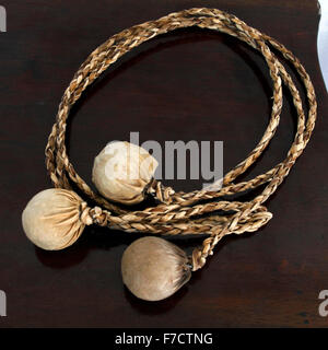 Gaucho Bolas, boleadoras. Inca ayllo. gauchos Argentinian cowboys Stock Photo