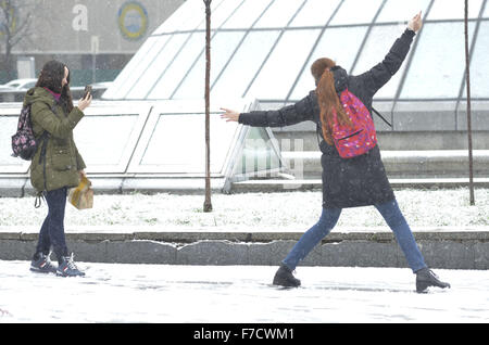 Kiev, Ukraine. 29th Nov, 2015. Weather in Kiev © Nazar Furyk/ZUMA Wire/Alamy Live News Stock Photo