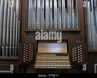Organ at All Saints, Kingston Upon Thames,London,England,UK Stock Photo