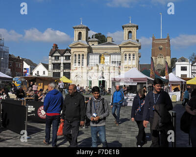 Kingston-on-Thames marketplace,West London,Surrey,  England,UK Stock Photo