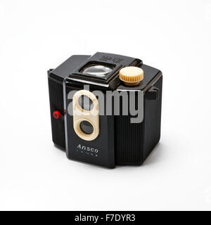 Vintage plastic 'Ansco Panda' camera from the 1950's and '60's Stock Photo