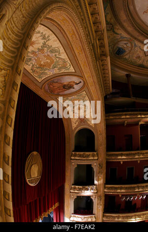 Teatro El Circulo Interior.  Rosario. Argentina Stock Photo