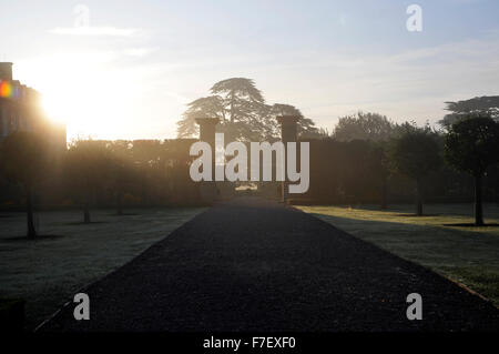 Hanbury Hall near Droitwich Spa West Midlands Worcestershire England UK Europe Stock Photo