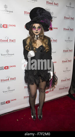 The Blood Ball 2015 at The Box - Arrivals  Featuring: Xenia Ghali Where: New York, New York, United States When: 29 Oct 2015 Stock Photo