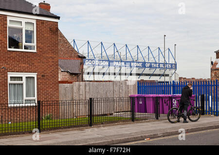 Documentary pictures Everton FC, Goodison to Liverpool FC, Anfield, Liverpool, England