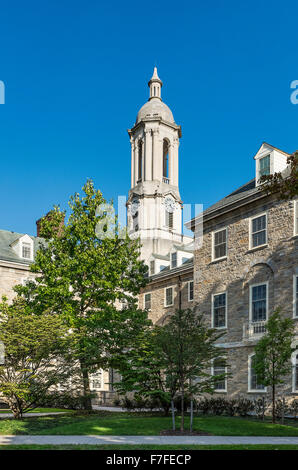 Old Main building on the campus of Penn State University, State College, Pennsylvania, USA Stock Photo