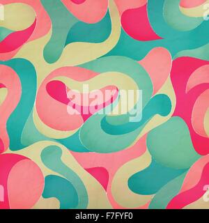 abstract, colorful ornament over paper texture. vector, vivid background design. fashion decorative wallpaper Stock Vector